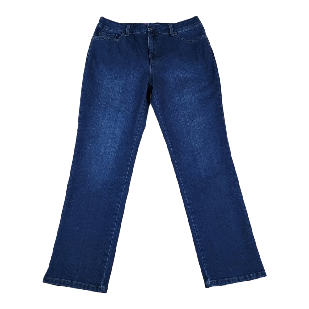 Gloria Vanderbilt Amanda Slim Jeans Size 14 Short